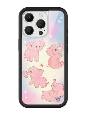 Pink Elephants iPhone Case