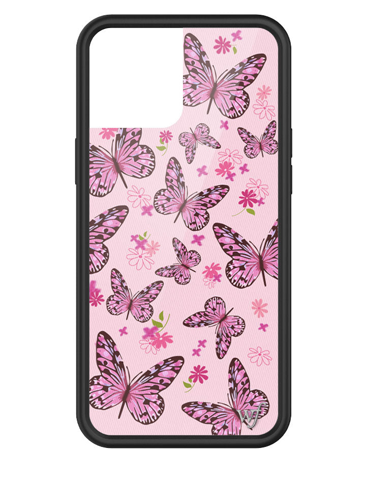 Pink Butterfly iPhone Case