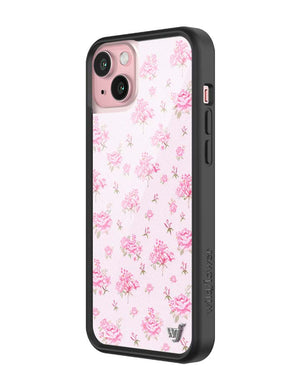 Forget Me Not Floral | Pink iPhone Case