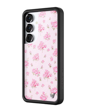 Forget Me Not Floral | Pink Samsung Galaxy Case