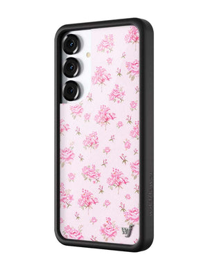 Forget Me Not Floral | Pink Samsung Galaxy Case