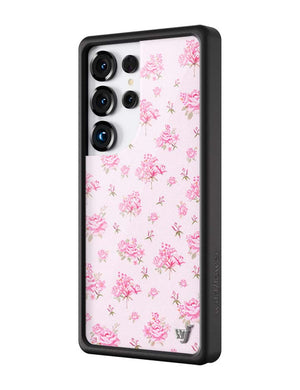 Forget Me Not Floral | Pink Samsung Galaxy Case