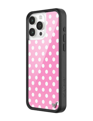 Pink Polka Dots iPhone Case