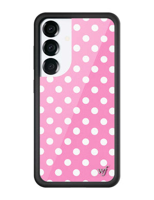 Polka Dot | Pink and White Samsung Galaxy Case