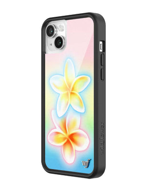 Pastel Plumeria iPhone Case