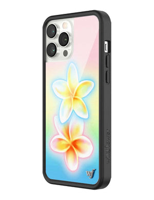 Pastel Plumeria iPhone Case