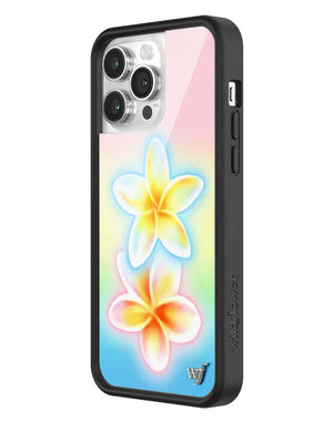 Pastel Plumeria iPhone Case