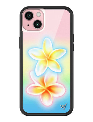 Pastel Plumeria iPhone Case