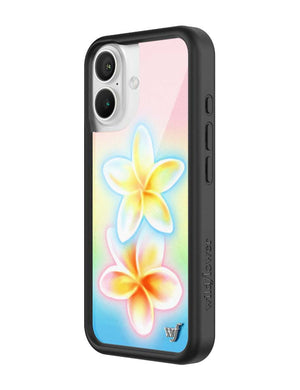 Pastel Plumeria iPhone Case