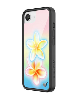 Pastel Plumeria iPhone Case