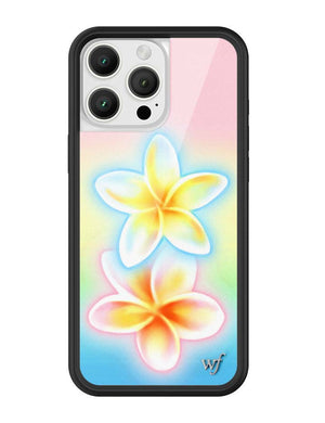 Pastel Plumeria iPhone Case