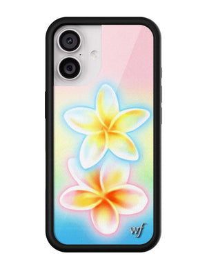 Pastel Plumeria iPhone Case