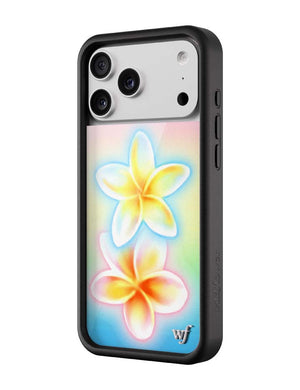 Pastel Plumeria iPhone Case