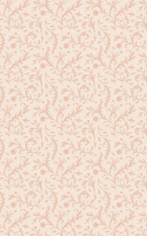 Peach Baroque Wrapping Paper