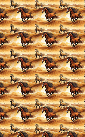 Sunset Canter Wrapping Paper