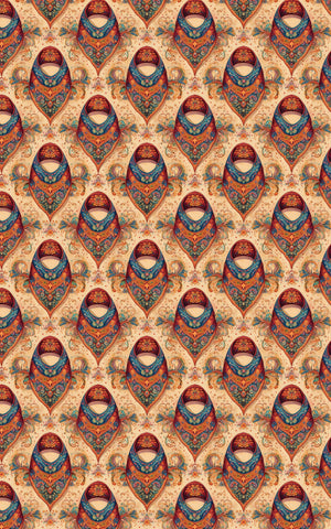 Barnwood Bandanas Wrapping Paper