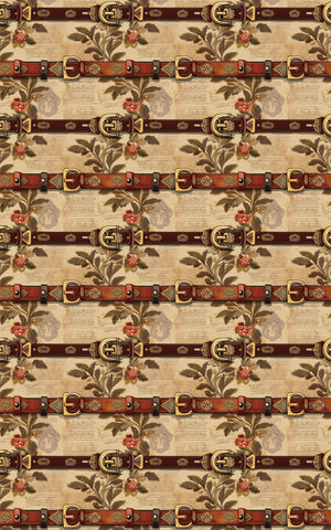 Wild West Clasps Wrapping Paper