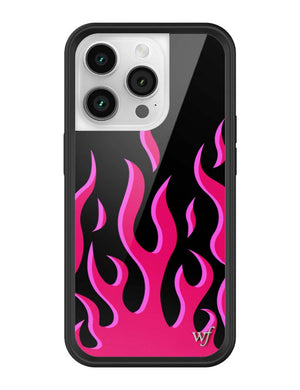Flames | Black & Red Iphone Case