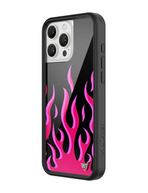 Flames | Black & Red Iphone Case