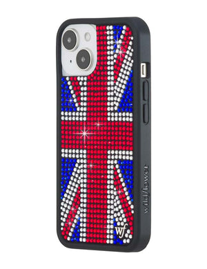 Rhinestone Union Jack iPhone Case