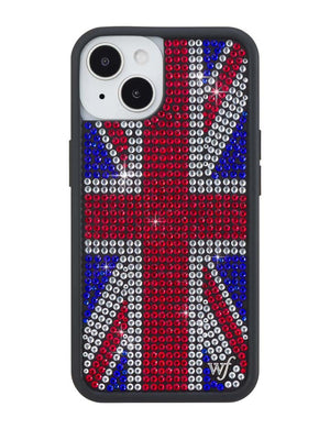 Rhinestone Union Jack iPhone Case
