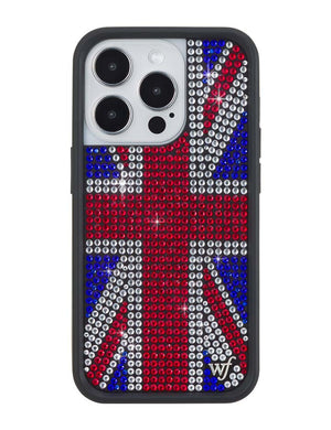 Rhinestone Union Jack iPhone Case
