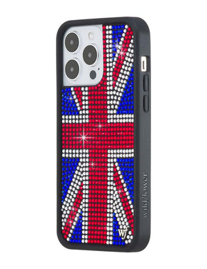 Rhinestone Union Jack iPhone Case