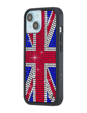 Rhinestone Union Jack iPhone Case