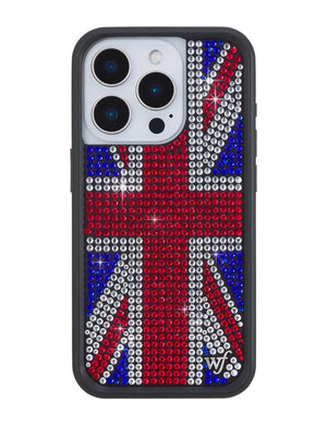 Rhinestone Union Jack iPhone Case