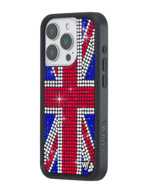 Rhinestone Union Jack iPhone Case