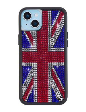 Rhinestone Union Jack iPhone Case