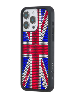 Rhinestone Union Jack iPhone Case