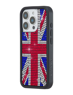 Rhinestone Union Jack iPhone Case