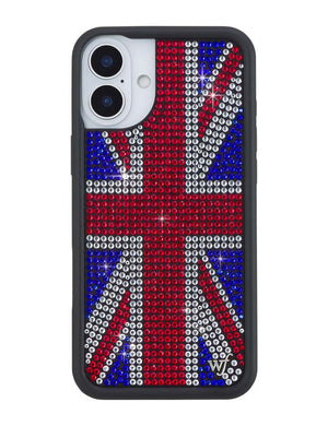 Rhinestone Union Jack iPhone Case
