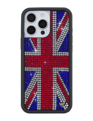 Rhinestone Union Jack iPhone Case