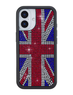 Rhinestone Union Jack iPhone Case