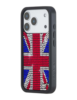 Rhinestone Union Jack iPhone Case