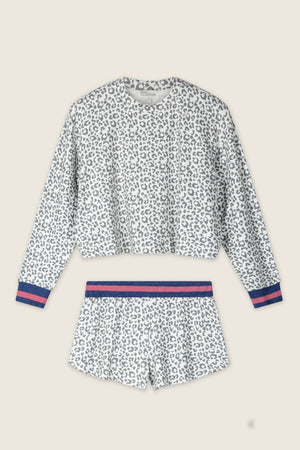 Cat’s Meow Big Stretch Short PJ Set