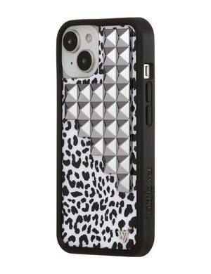 Snow Meow Stud iPhone Case