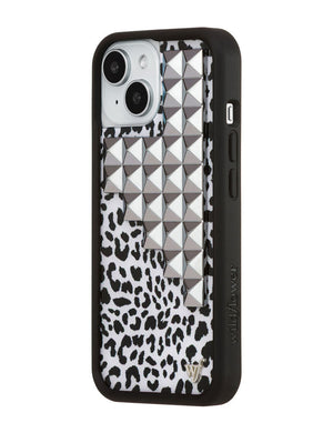 Snow Meow Stud iPhone Case