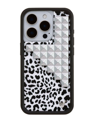 Snow Meow Stud iPhone Case