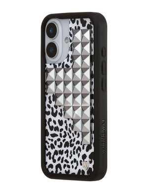 Snow Meow Stud iPhone Case