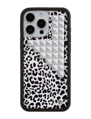 Snow Meow Stud iPhone Case
