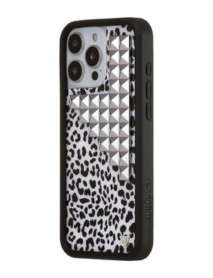 Snow Meow Stud iPhone Case