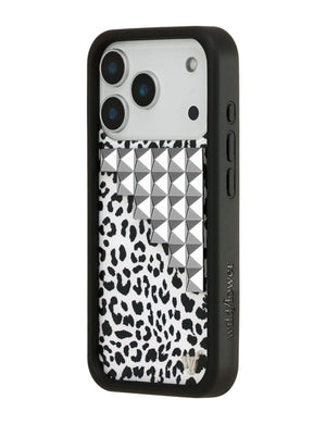 Snow Meow Stud iPhone Case