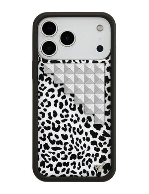 Snow Meow Stud iPhone Case