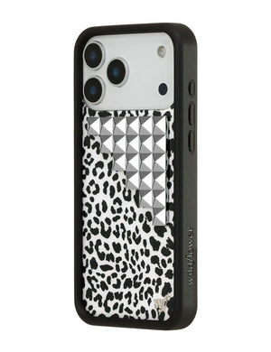 Snow Meow Stud iPhone Case