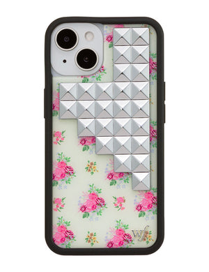 Vintage Floral Stud iPhone Case