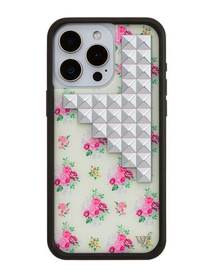 Vintage Floral Stud iPhone Case