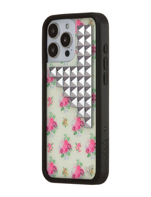 Vintage Floral Stud iPhone Case